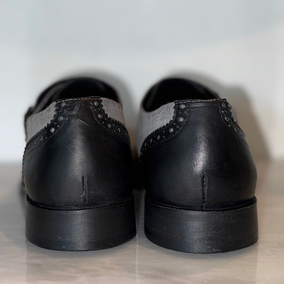 Girotti Men’s 2-Tone Double Monk Strap Dress Shoes EU 44 (US 11) Suede & Leather - Picture 8 of 13